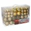 Weihnachtskugel Set, 100 Stück Gold - 1