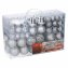 Weihnachtskugel Set 100 Stück Silber - 1