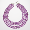 5-reihiges Amethyst-Collier - 1