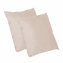Kissen Nathalie Unifarben 2er-Set Beige - 1