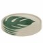 Großer Teller 25,5 cm 4er-Set CONNECT PLATE MONSTERA LEAF - 1