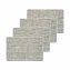 Platzset 4er Set Grau Kunststoff - 1