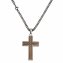 Anhänger mit Kette Edelstahl Kreuz günstig online kaufen
