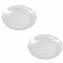 Teller Ø 20 cm 2er Set Kunststoff mit Blaseneffekt - 1