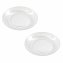 Teller Ø 27 cm 2er Set Kunststoff mit Blaseneffekt - 1
