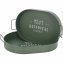 Dekotablett 2-teiliges Set Metall Retro - 1