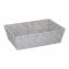 Aufbewahrungskorb grau rechteckig - 1