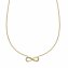 Collier 375/- Gelbgold Zirkonia - 1