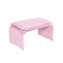 Polsterhocker B/H/T 61 x 34,5 x 40 cm Vance Rosa - 1