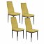Stuhl Memphis Velvet 4er-Set - 1
