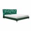 Bett Roxbury L Leaf Grün mit 2 Matratzen - 1