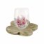 Windlicht mit Untersetzer Vase - 1