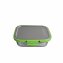 Frischhaltedose Grün 620 ml Glas mit Kunststoffdeckel - 1