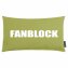 Dekokissen Grün Fanblock - 1