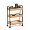 Beistellwagen Bambus/Metall - 1