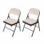 Klappstuhl Wedigo Velvet Beige 2er-Set - 1