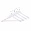 Kleiderbügel-Set, 4-teilig Holz, weiß - 1