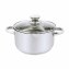 Kochtopf Edelstahl mit Metallgriff - 1