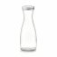 Glaskaraffe, 1000 ml mit Metalldeckel - 1