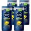 Nivea Men Duschgel Power 24H Fresh Effect Pflegedusche 250ml 4er Pack - 1