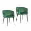 Esszimmerstuhl Destin Leaf Grün 2er-Set - 1