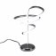 LED Tischlampe Spirale aus Metall Silber - 1