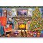Holz-Puzzle „Weihnachten am Kamin” - 1