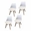 Stuhl Atlanta PU Muster 4er-Set - 1