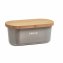 Brotkasten 36 x 20 x 14,5 cm Grau - 1