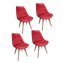 Stuhl Atlanta Velvet Uni 4er-Set - 1