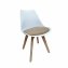 Esszimmerstuhl Atlanta Weiß/Beige - 1