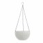Blumenampel Nessa Rattanoptik Weiß - 1
