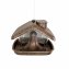 Vogelfutterhaus Nessa Metallic Gold - 1