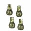 Solarleuchte Luna 4er Set Blüten Bronze - 1