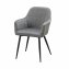 Esszimmerstuhl Grau Velvet Albany - 1