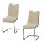Schwingstuhl Taupe/Cord 2er Set Emrys - 1