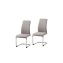 Schwingstuhl 2er Set PU cappuccino SallyC - 1