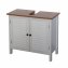 Waschbeckenunterschrank Bambus - 1