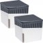 Raumentfeuchter Mod. Cube, Weiß, 1000 g, 2er Set, für Räume bis ca. 80 m³ - 1