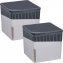 Raumentfeuchter Mod. Cube, Grau, 1000 g, 2er Set, für Räume bis ca. 80 m³ - 1