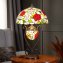 Tischleuchte „Rosen“ im Tiffany-Stil - 1