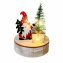 Beleuchtete Weihnachtsdeko Weihnachtswichtel mit Geschenk - 1