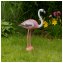 Garten-Figur Flamingo Rosa-Weiß - 1