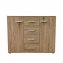 Sideboard Nina mit 4 Schubladen Sonoma - 1