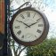 Greenwich-Wanduhr mit Thermometer - 1