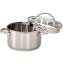 Krüger Kochtopf aus rostfreiem Edelstahlfassung 5000ml 24cm - 1