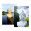 Paravent Buddha Büste - 1