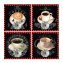 Wandhaken 4er-Set Coffee - 1