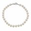 Armband Silber 925 rhodiniert mit weißen Perlen 6mm günstig online kaufen