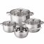 Edelstahl-Kochtopfset 7-tlg. Denver - 1